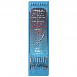 Carlige legate Drennan - Hooklength Plate 4" Carp Method Spike Nr. 10 Carlige legate Drennan - Hooklength Plate 4" Carp Method Spike Nr. 10